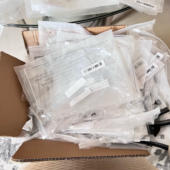 20 ct Save the Planet Assorted Used Poly Shirt Bags - Picture 8 of 12